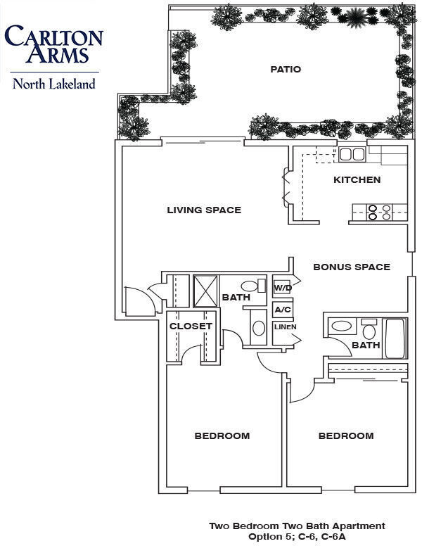 Floor Plan - C6A Upstairs