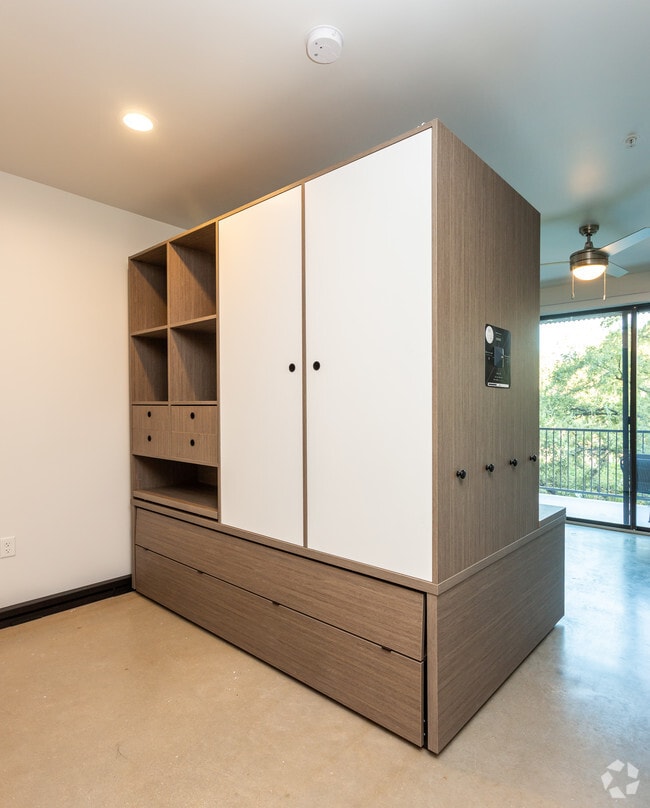 STUDIO 1BA - 465SF Living Space (w/ Optional ORI System) - THE'68