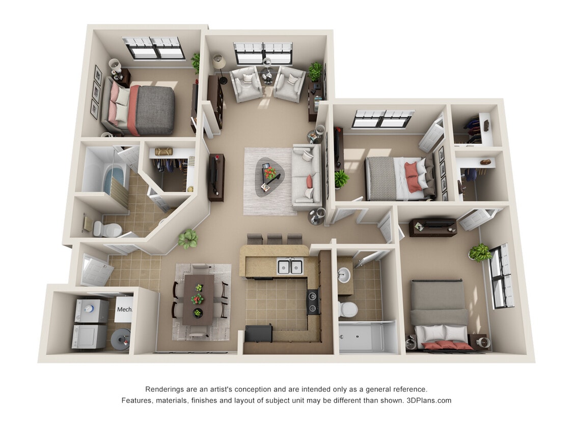 Floor Plan - The Sundowner