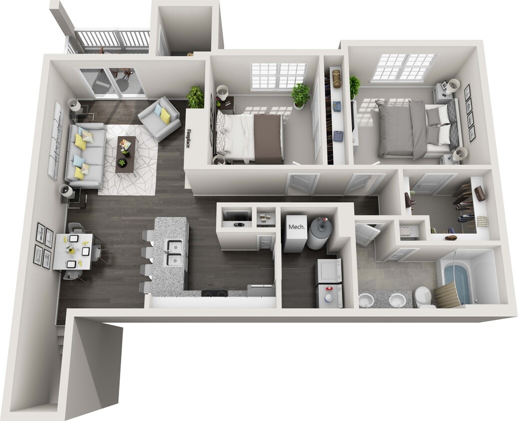 Floor Plan - Findhorn- Upper