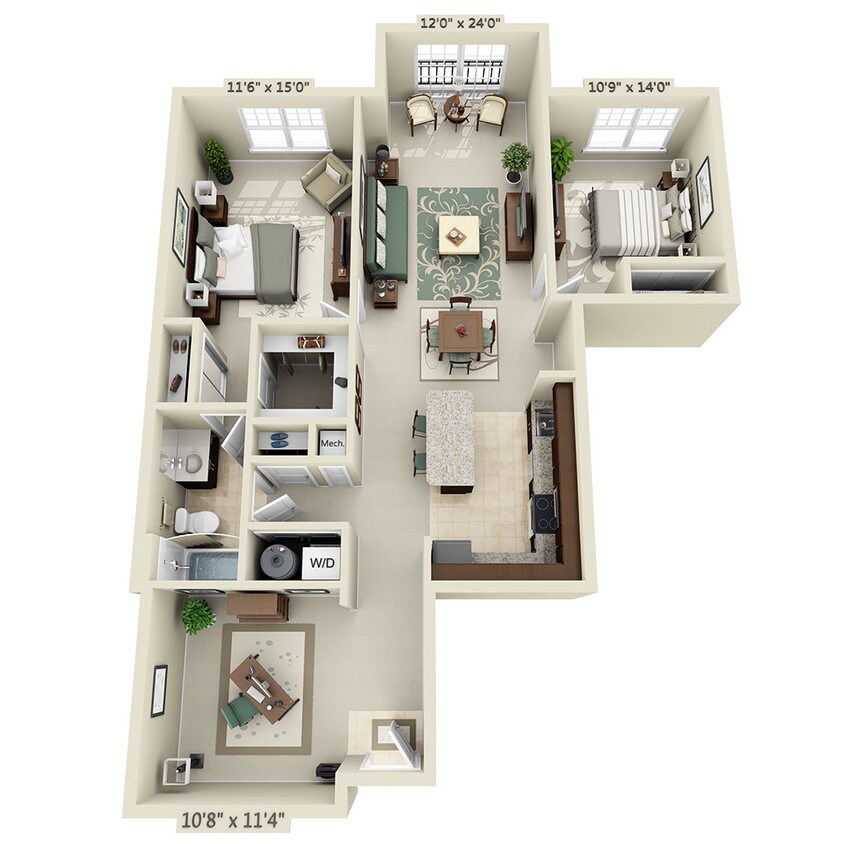 Floor Plan - B1C