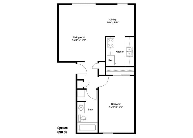 Floor Plan - Spruce