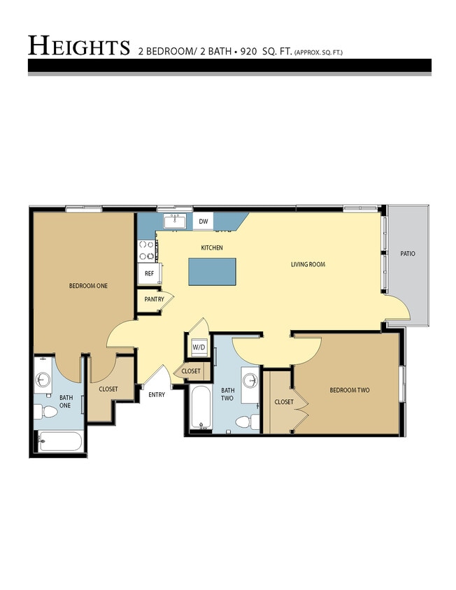 Floor Plan - Heights