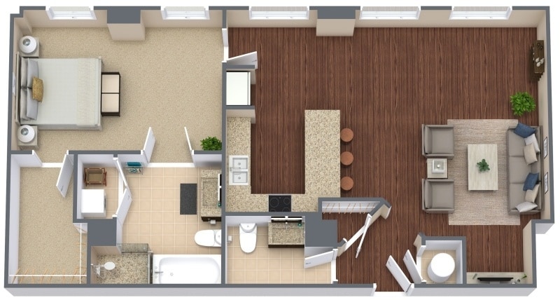 Floor Plan - Soho 6