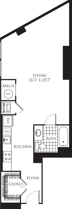 Floor Plan - Studio- 673