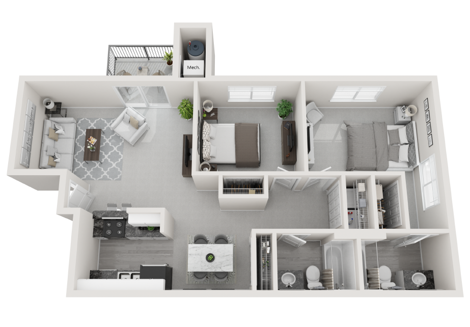 Floor Plan - Aquarius