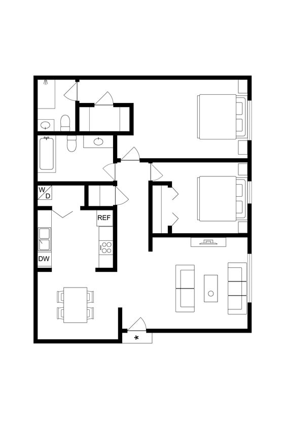 Floor Plan - Columbia