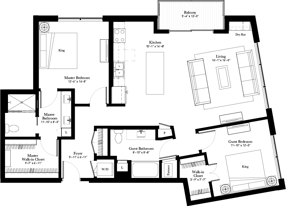 Floor Plan - Prairie Clover (B15)
