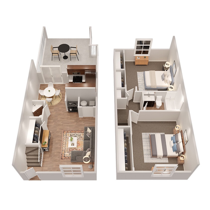Floor Plan - TH 1