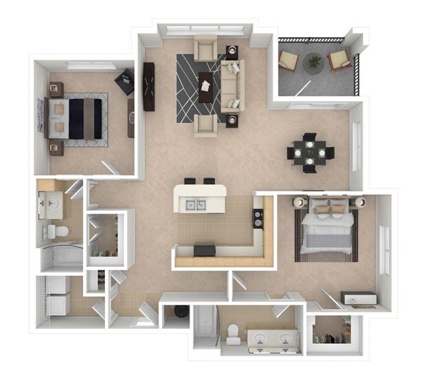 Floor Plan - Periwinkle