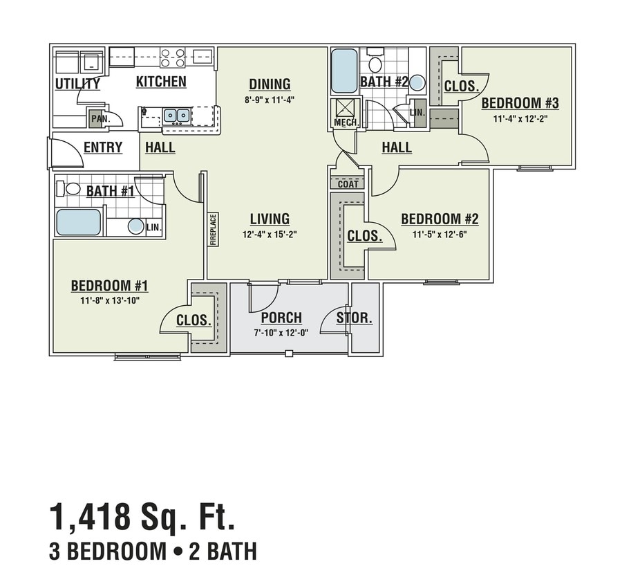 Floor Plan - Bayfront