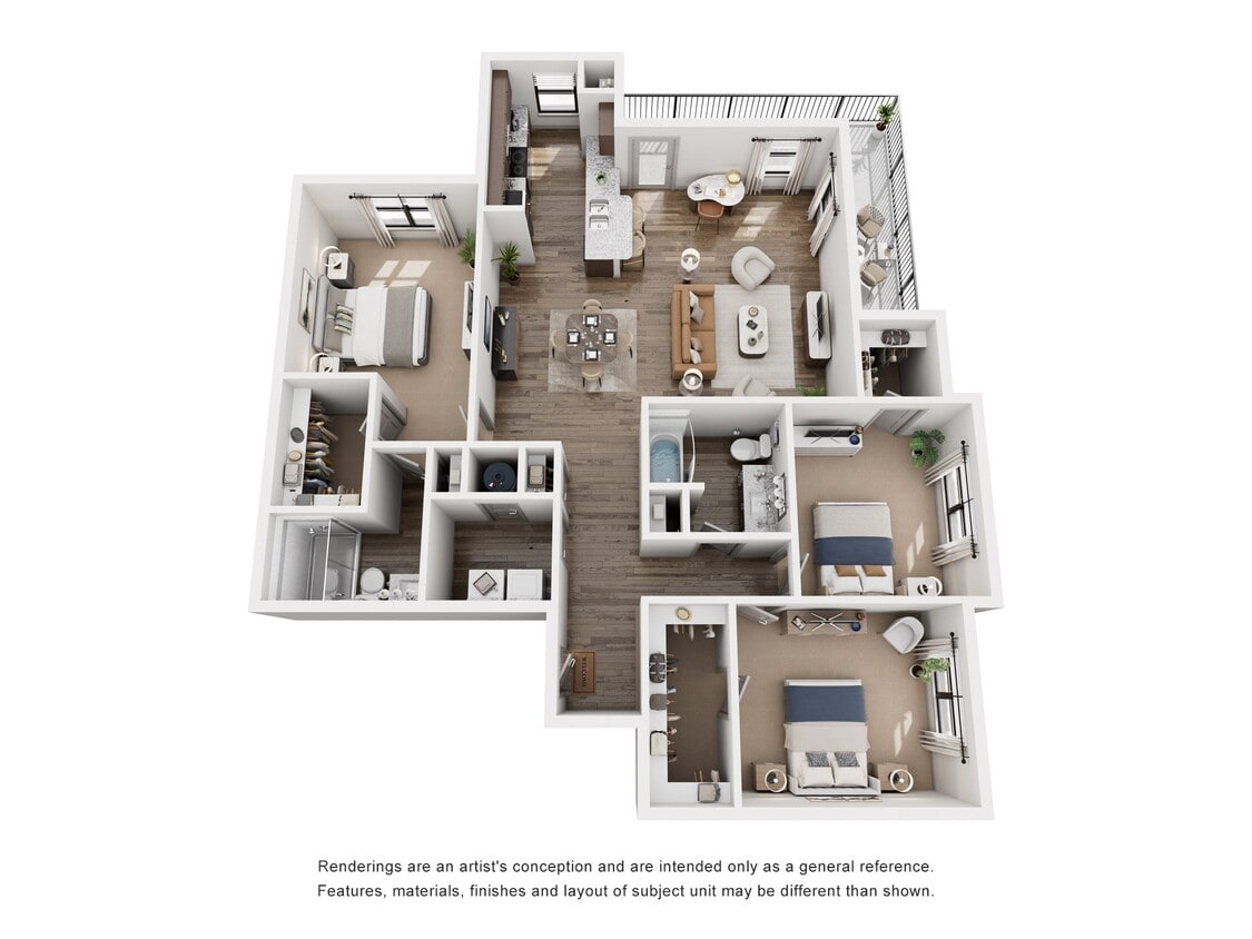 Floor Plan - 3B