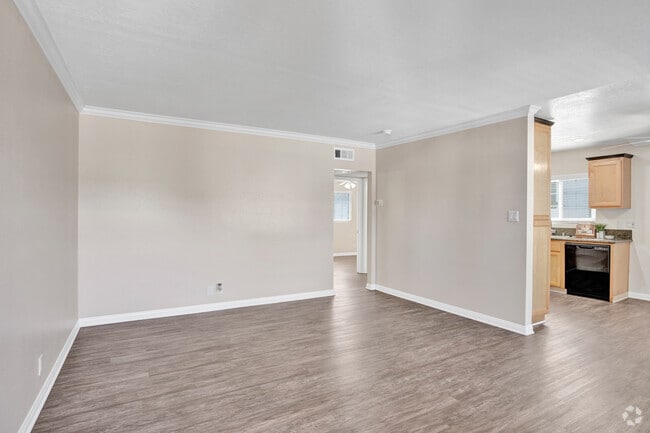2BR, 1BA - 795SF - Living Room - Pointe Pacific Apartments
