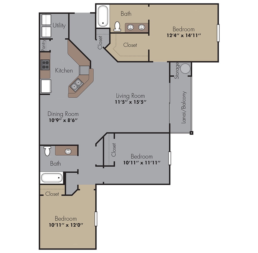 Floor Plan - Neptune
