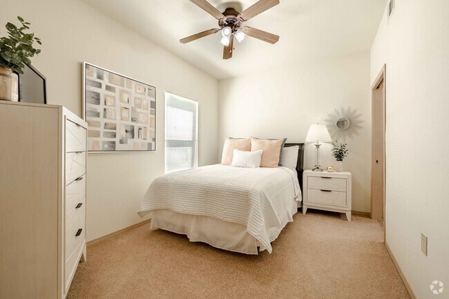 2BR, 2BA - 1,093SF - Second Bedroom - The Fairways at Derby