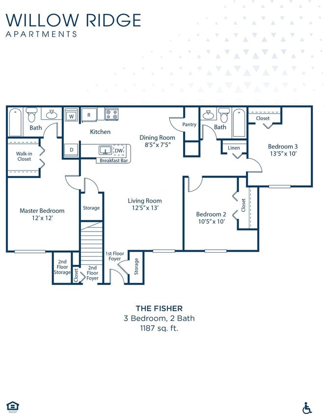 Floor Plan - The Fisher Premium (Upper Level)