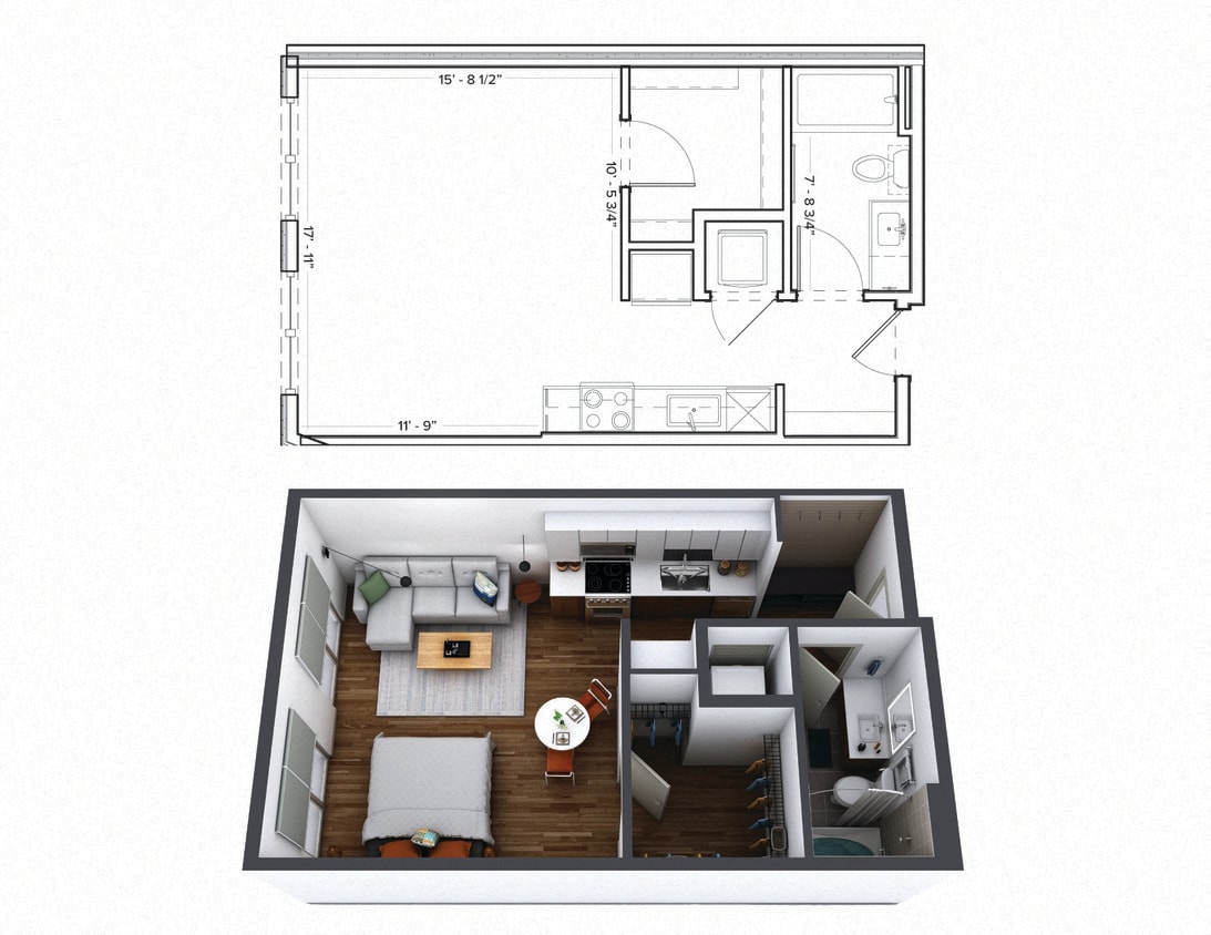 Floor Plan - Studio S1