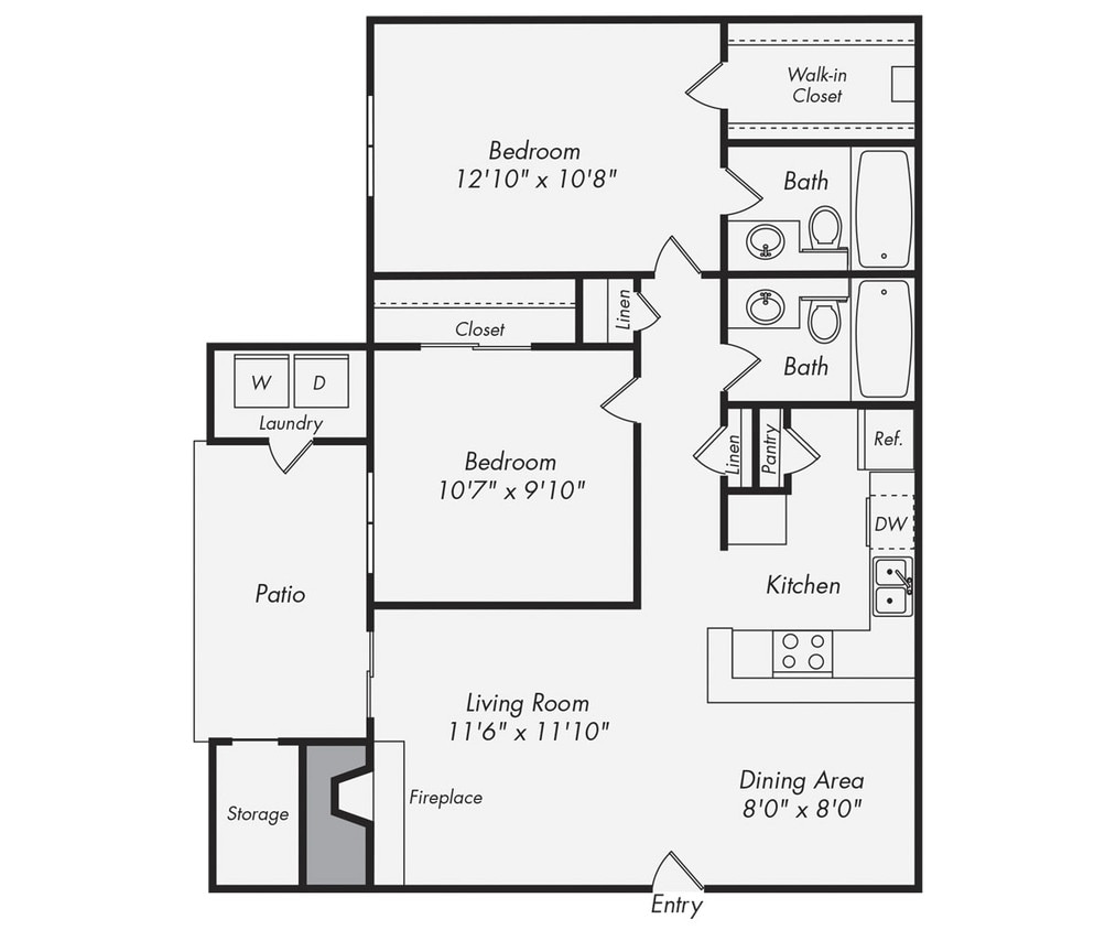 Floor Plan - 996