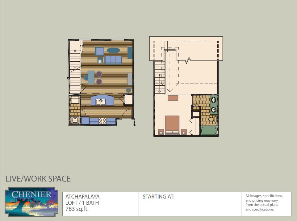 Floor Plan - Atchafalaya