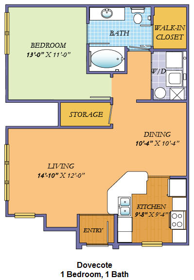 Floor Plan - Dovecote