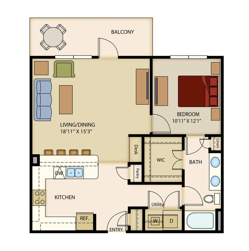 TruNorth Floor Plan A8 - A8