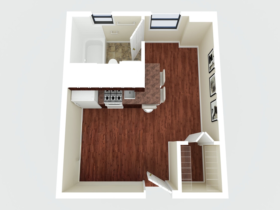 Floor Plan - Studio Floor Plan S7B