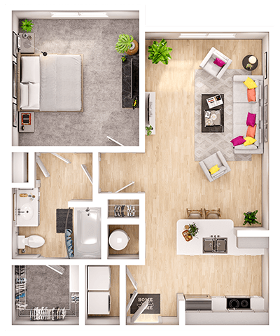Floor Plan - A1B