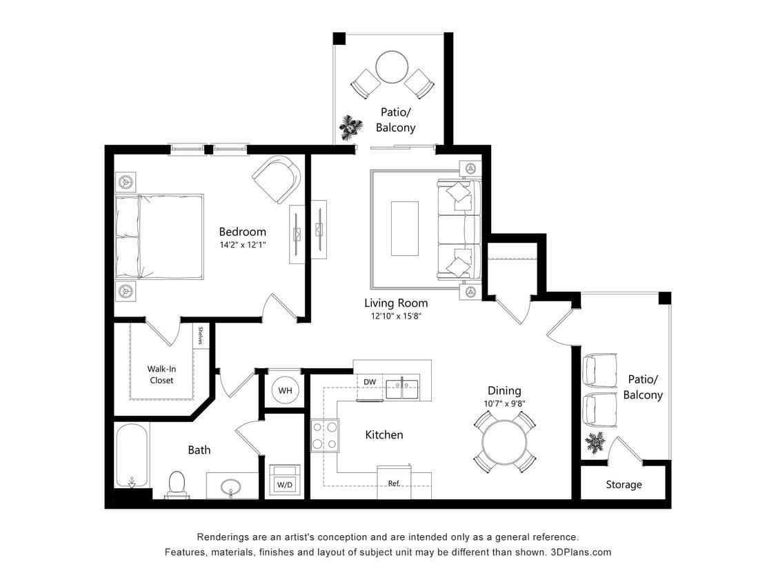 Floor Plan - A2-Cottonwood