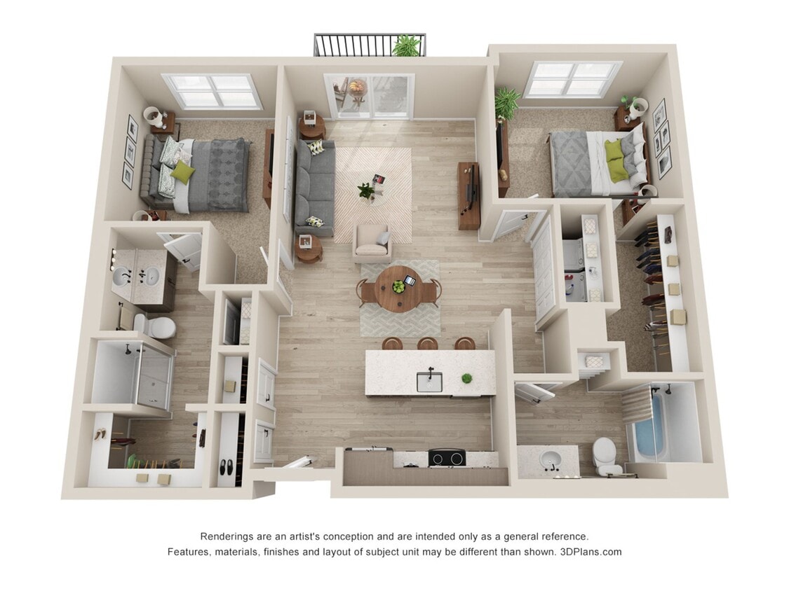 Floor Plan - 4427 - 2A (1st Floor)