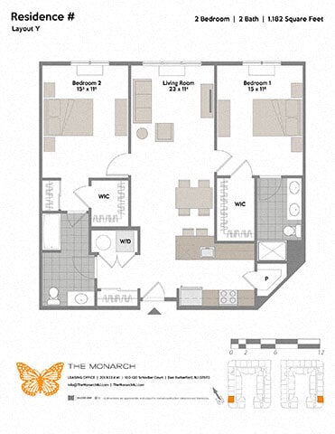 Floor Plan - Layout Y