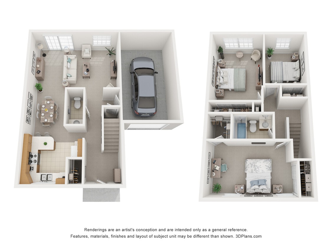 Floor Plan - 3/1.5-1360