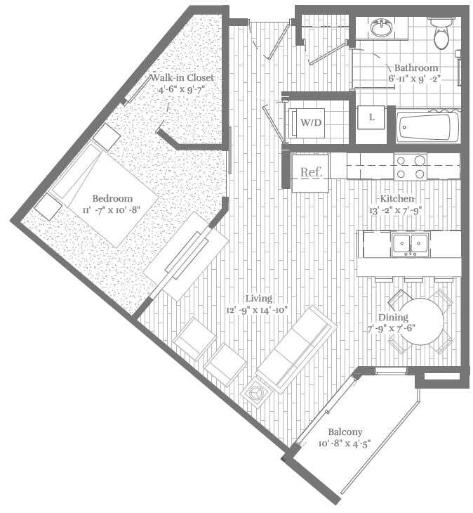 Floor Plan - Studio A5