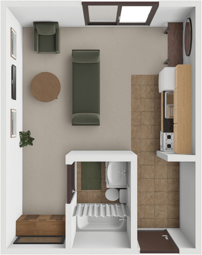 Floor Plan - The Teddy
