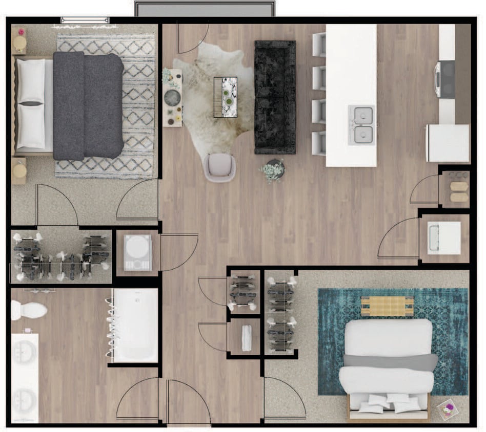 Floor Plan - White