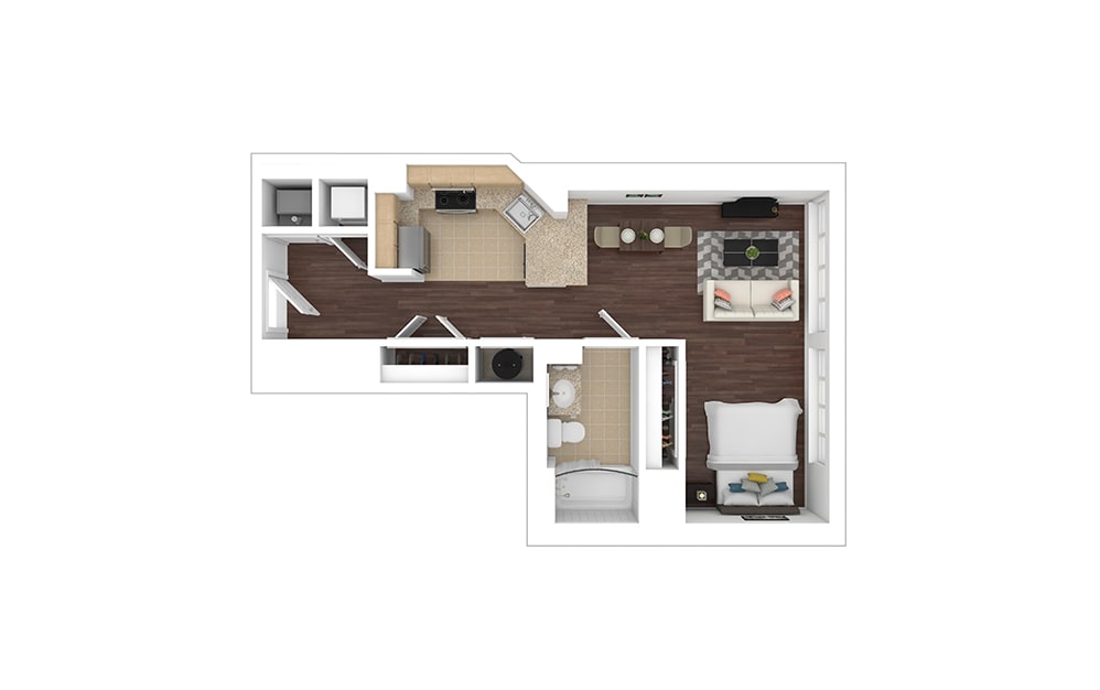 Floor Plan - S1 - Renovated