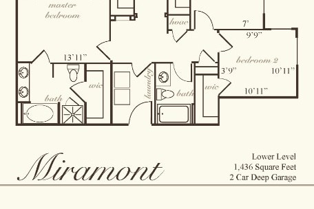 Floor Plan - Miramont