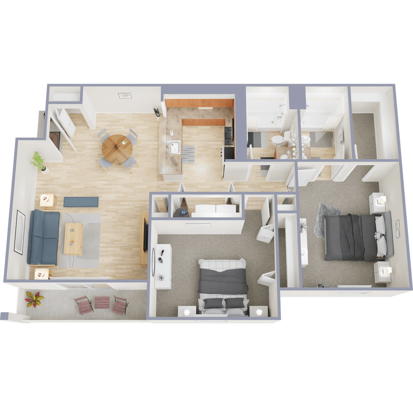 Floor Plan - Wilshire