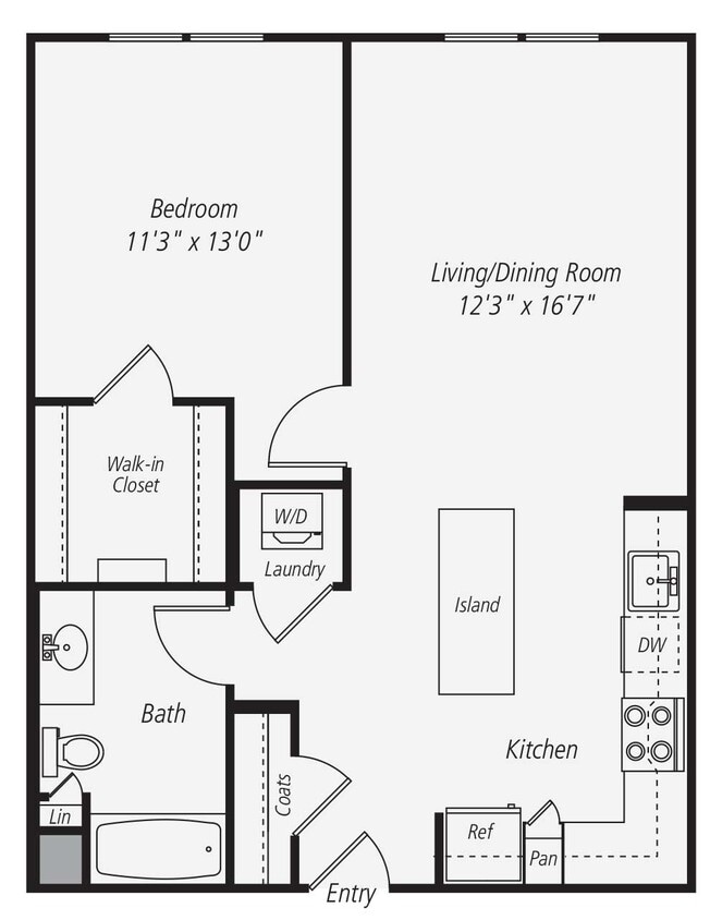 Floor Plan - A1-119-219-319-419-519
