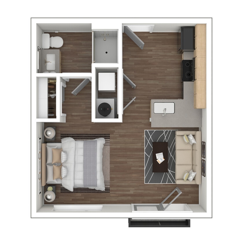 S1 3D Floor Plan - S1