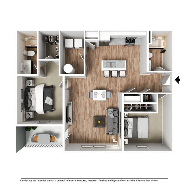 Floor Plan - The Whitcomb