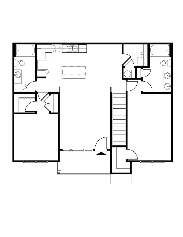 Floor Plan - 2 BR Grand Overlook