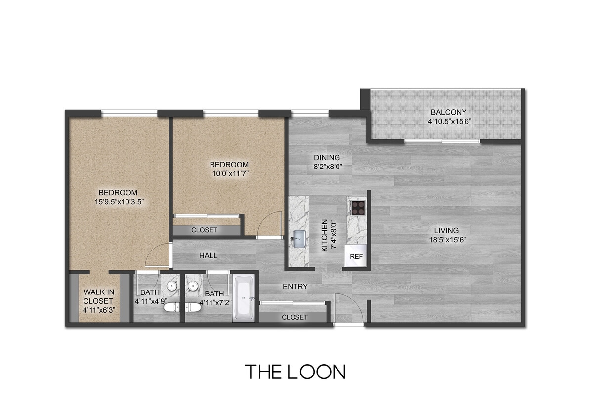Floor Plan - The Loon