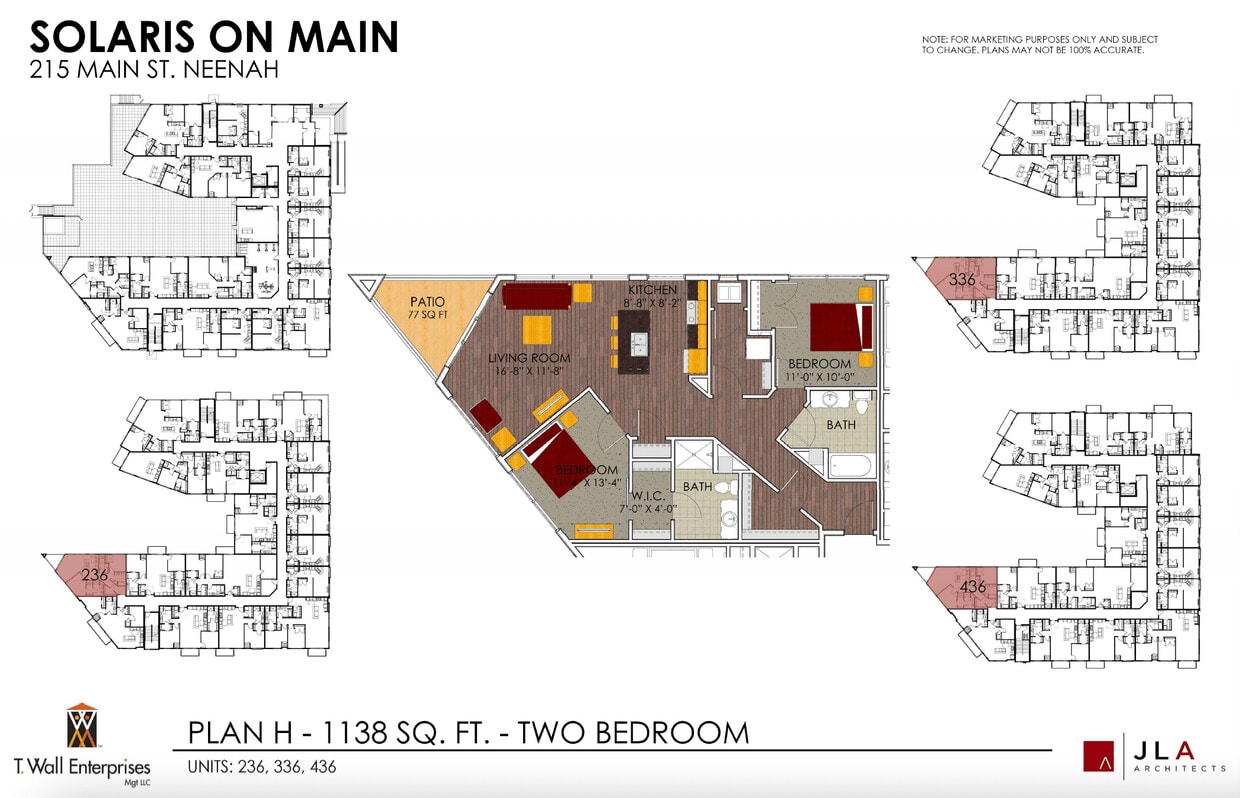 Floor Plan - Two Bed H
