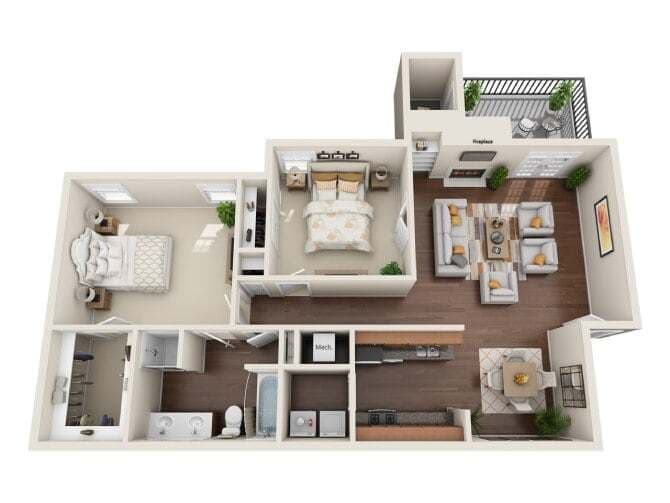 Floor Plan - The Evergreen