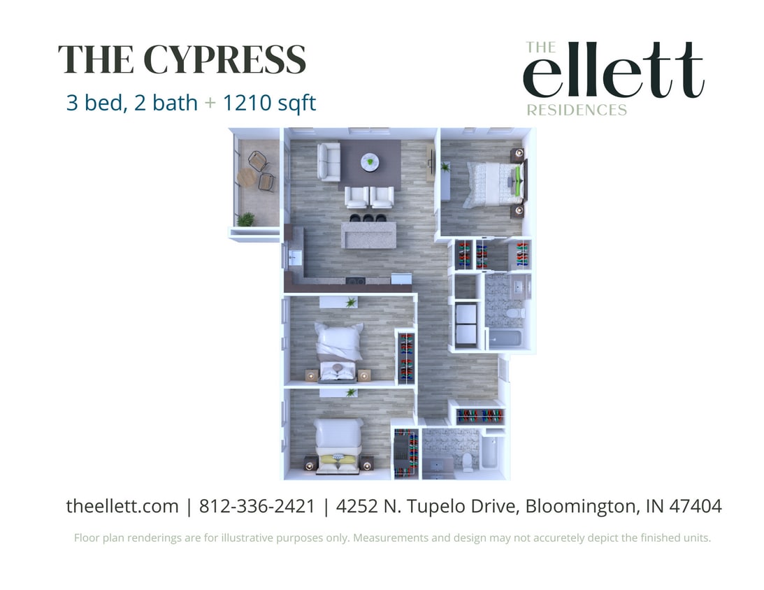 Floor Plan - The Cypress