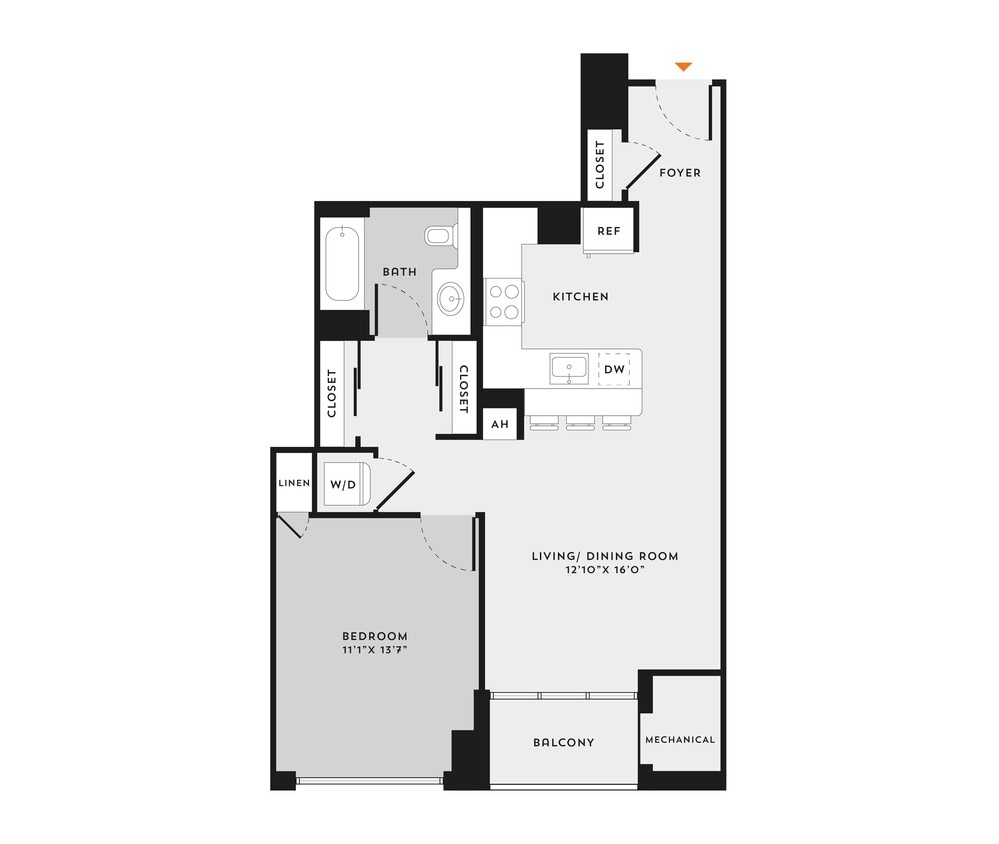 Floor Plan - 1B