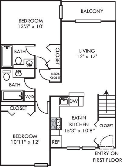 Floor Plan - Monroe