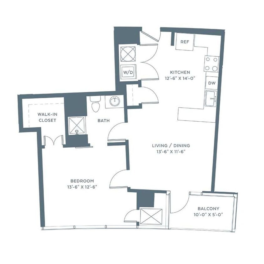Floor Plan - 1C-U