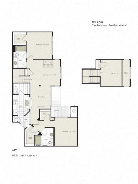 Floor Plan - Willow