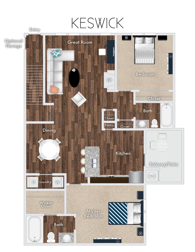 Floor Plan - Keswick